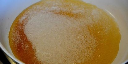 Шаг 2: бананового мороженого с овсяным грильяжем