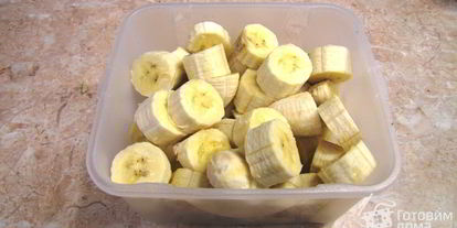 Шаг 1: бананового мороженого