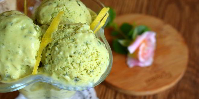 Рецепт базиликового мороженого