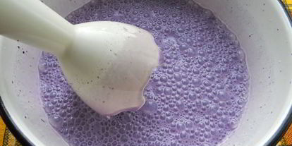 Шаг 4: черничного мороженого с лимонной цедрой