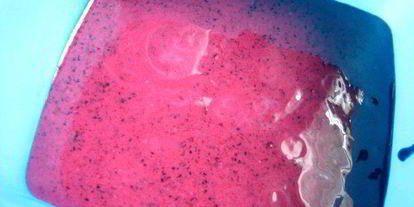 Шаг 7: черничного мороженого