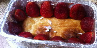 Шаг 5: клубничного торта-мороженого