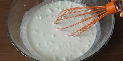 Шаг 5: кокосового мороженого с ежевикой