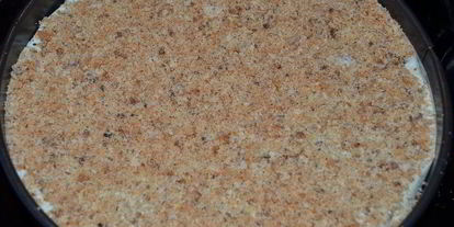 Шаг 2: миндального хрустящего торта-мороженого