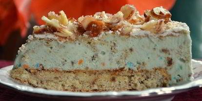 Шаг 5: миндального хрустящего торта-мороженого