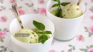 Рецепт Мороженого из базилика