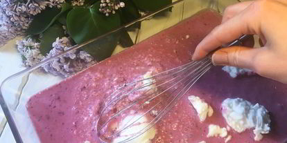 Шаг 3: мороженого из сирени