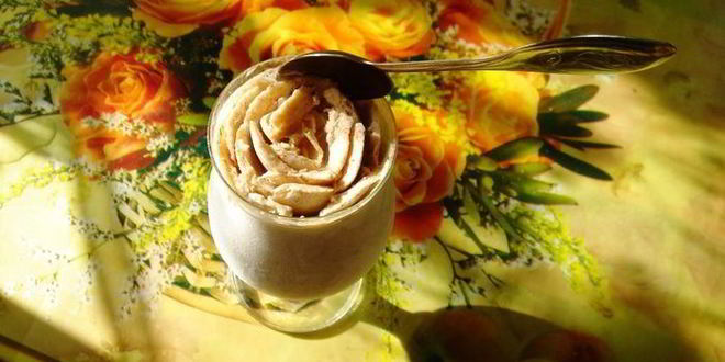 Рецепт мороженого розочка