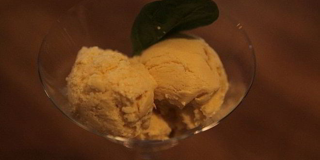 Рецепт Мороженого с базиликом и лимоном