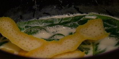 Шаг 1: мороженого с базиликом и лимоном