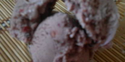 Шаг 11: мороженого с ежевикой