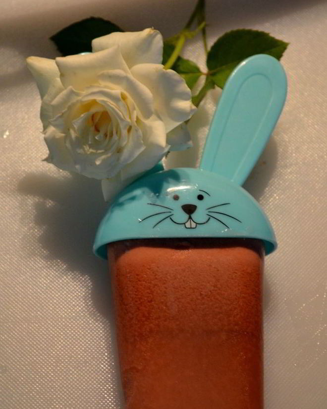 Рецепт мороженого с ягодным желе