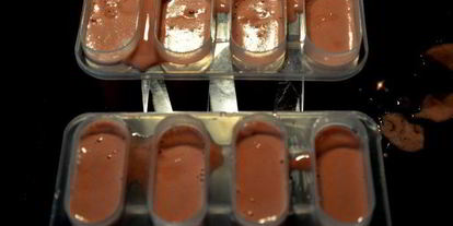 Шаг 1: мороженого с ягодным желе