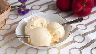 Рецепт Персикового мороженого