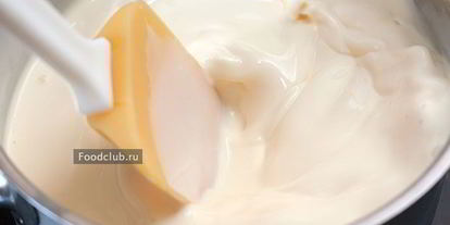 Шаг 1: персикового мороженого