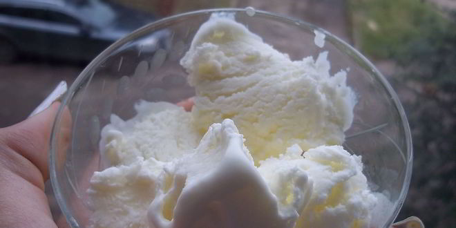 Рецепт сливочного мороженого