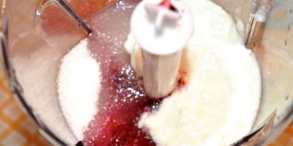 Шаг 2: смородинова-йогуртового мороженого диетического