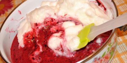 Шаг 4: смородинова-йогуртового мороженого диетического