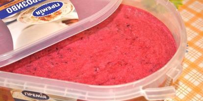 Шаг 5: смородинова-йогуртового мороженого диетического