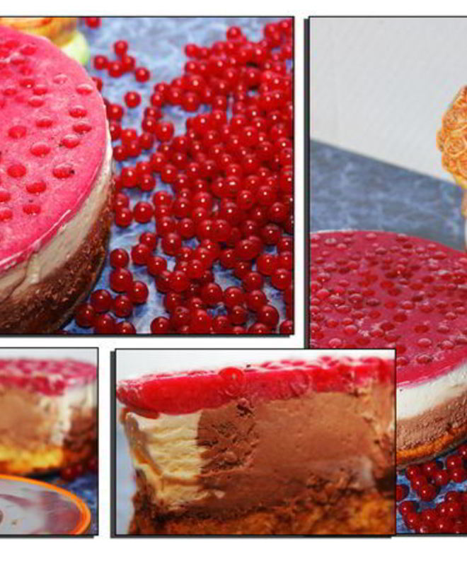 Рецепт торта-мороженого смородинка