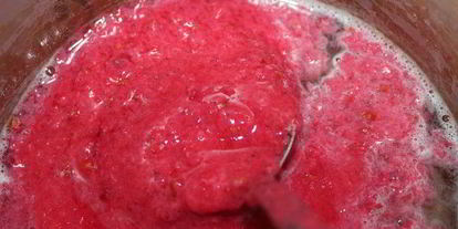 Шаг 11: торта-мороженого смородинка