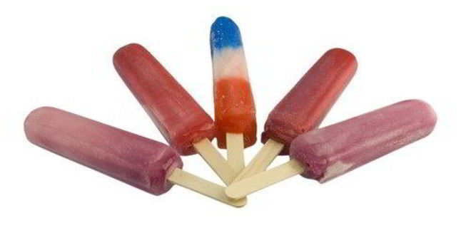 Рецепт трехцветного полосатого мороженого