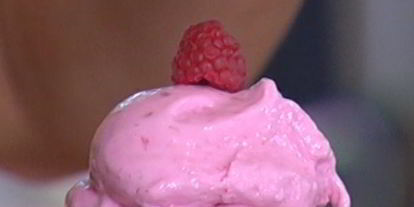 Шаг 6: творожно-малинового мороженого