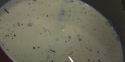 Шаг 1: ванильного мороженого