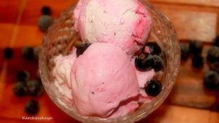 Рецепт Ягодного мороженого Вкус лета