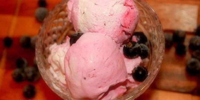 Рецепт Ягодного мороженого Вкус лета