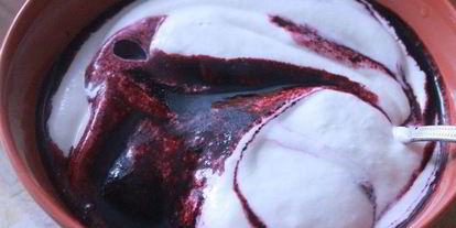 Шаг 19: бисквитных стаканчиков с черничным муссом