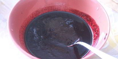 Шаг 11: бисквитных стаканчиков с черничным муссом