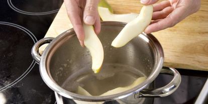 Шаг 1: грушевого мусса