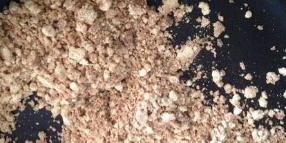 Шаг 2: легкого кофейного бисквита с кокосовым муссом