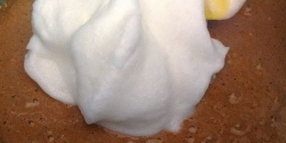 Шаг 4: легкого кофейного бисквита с кокосовым муссом