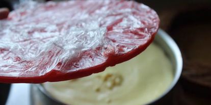 Шаг 11: лимонно-шоколадного муссовый торт