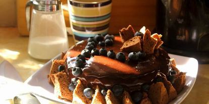 Шаг 16: лимонно-шоколадного муссовый торт