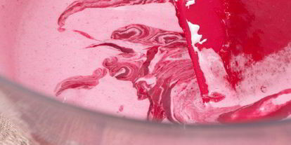 Шаг 5: малинового мусса с ароматом розы