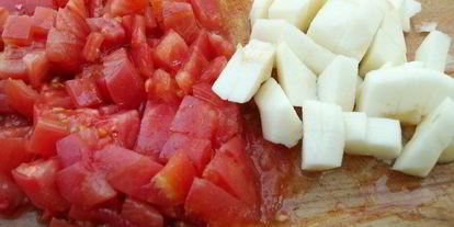 Шаг 1: мусса из баклажанов