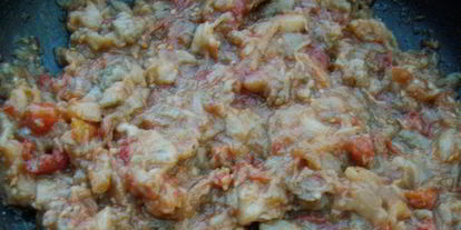 Шаг 4: мусса из баклажанов