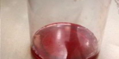 Шаг 1: мусса из малины с манкой