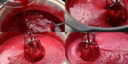 Шаг 4: мусса из малины с манкой