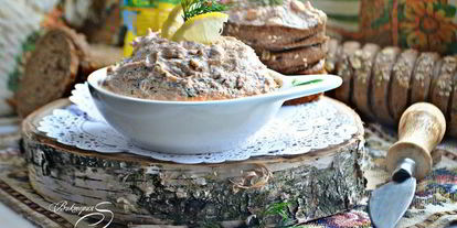 Шаг 3: мусса из слабосоленой форели