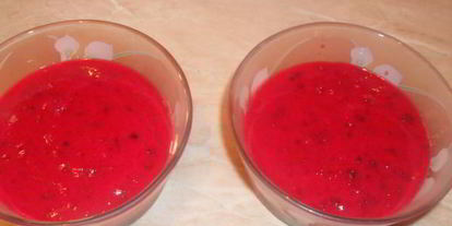 Шаг 4: мусса из свеклы с черносливом