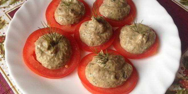 Рецепт мусса из запеченных баклажанов