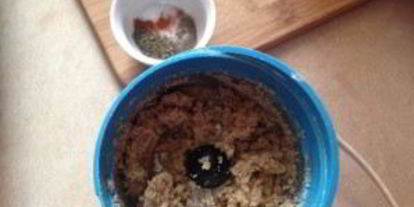 Шаг 4: мусса из запеченных баклажанов