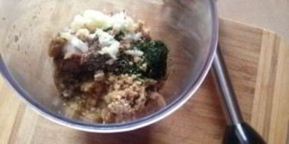 Шаг 6: мусса из запеченных баклажанов