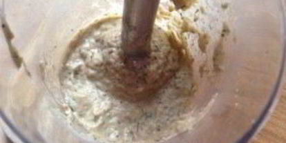 Шаг 7: мусса из запеченных баклажанов