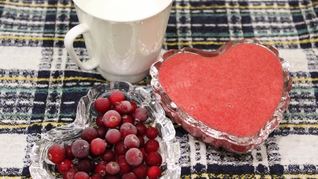 Рецепт Мусса клюквенного с манной крупой