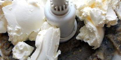 Шаг 3: пасты ракушки с творожно-баклажановым муссом